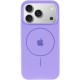 Чохол Silicone Case Full Protective (AA) V2 with MagSafe для Apple iPhone 17 Pro (6.3") Бузковий / Dasheen