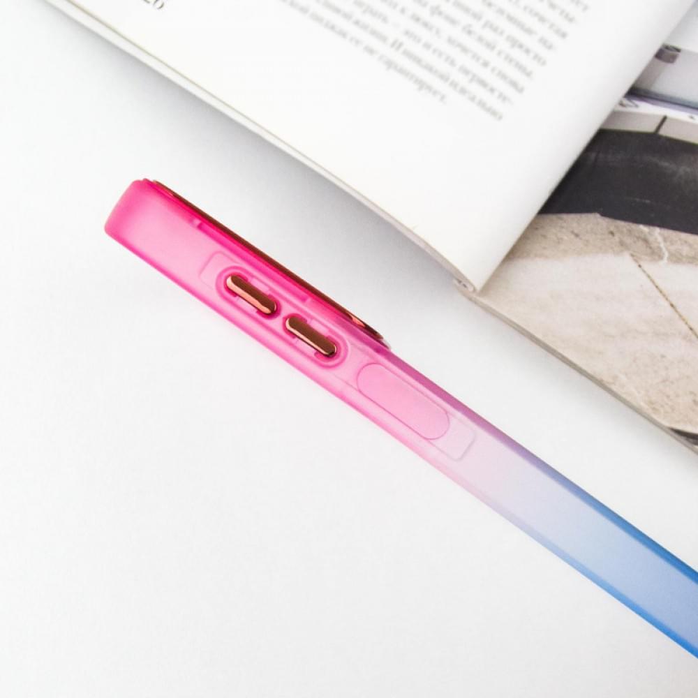 Чохол TPU+PC Fresh sip series для Samsung Galaxy A25 5G Синій / Рожевий