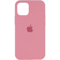 Чохол Silicone Case Full Protective (AA) для Apple iPhone 15 (6.1") Рожевий / Light pink