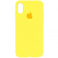Чохол Silicone Case Full Protective (AA) для Apple iPhone XR (6.1") Жовтий / Yellow