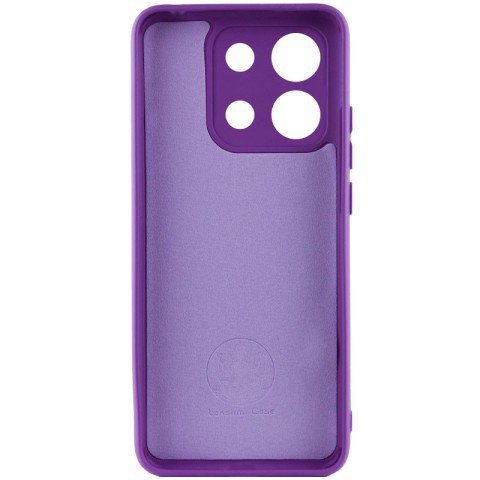 Чохол Silicone Cover Lakshmi Full Camera (AA) для Xiaomi Redmi Note 14S Фіолетовий / Purple