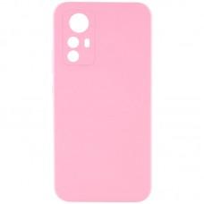 Чохол TPU GETMAN Liquid Silk Full Camera для Xiaomi Redmi Note 12S Рожевий / Pink