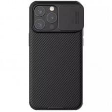 Карбоновая накладка Nillkin CamShield Pro Magnetic для Apple iPhone 15 Pro Max (6.7")