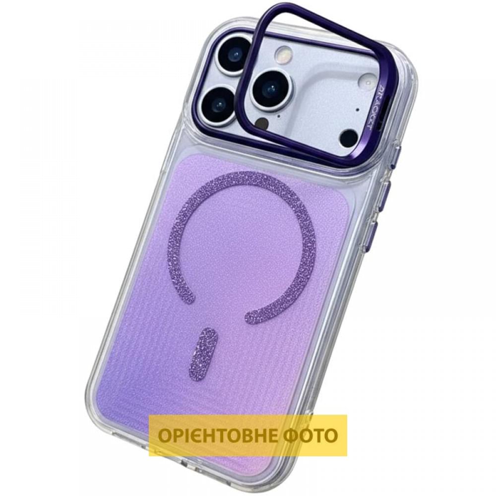Чохол TPU+PC Jewel Sparkle with MagSafe для Apple iPhone 15 Pro (6.1") Lavender Glitter
