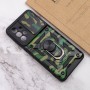 Ударостійкий чохол Camshield Serge Ring Camo для Samsung Galaxy A73 5G Зелений / Army Green