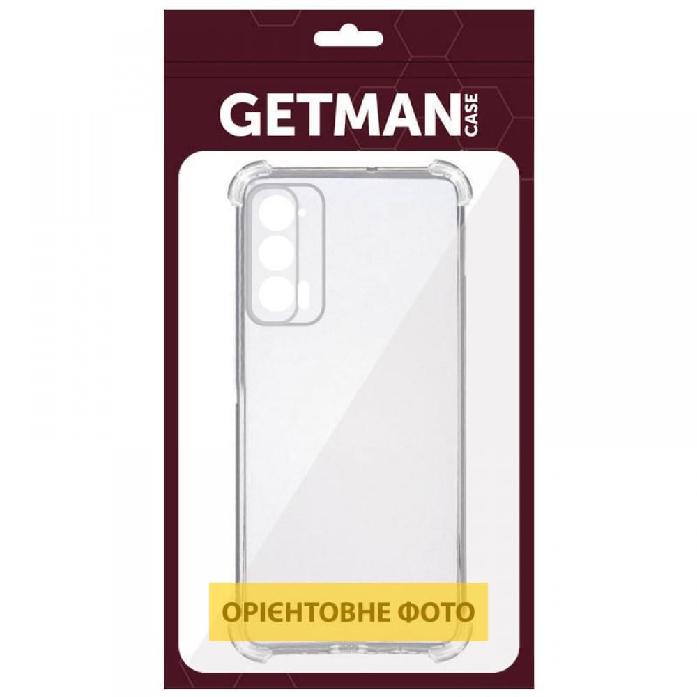 TPU чохол GETMAN Ease logo посилені кути Full Camera для Motorola Edge 60 Pro Безбарвний (прозорий)