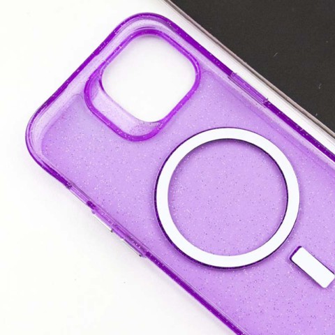 Чохол TPU Radiance with MagSafe для Apple iPhone 14 (6.1") Purple