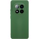 Чохол Silicone Cover Lakshmi Full Camera (AA) для Xiaomi Redmi Note 14 Pro 4G/5G Зелений / Dark green