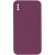 Silicone Case Square Full Camera Protective (AA) NOLOGO для Apple iPhone XS Max (6.5") Бордовий / Maroon