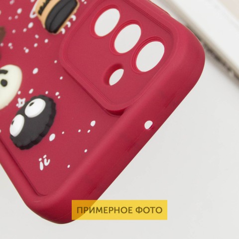 Чохол TPU Toys Case для Xiaomi Redmi Note 12 4G Red / Always Happy