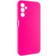 Чохол Silicone Cover Lakshmi Full Camera (AAA) для Samsung Galaxy A14 4G/5G Рожевий / Barbie pink