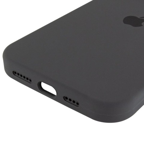 Чохол Silicone Case Full Protective (AA) для Apple iPhone 13 Pro (6.1") Сірий / Dark Gray