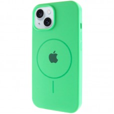 Чехол Silicone Case Full Protective (AA) with MagSafe для Apple iPhone 15 Plus (6.7")