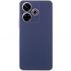 Чохол TPU GETMAN Liquid Silk для Xiaomi Redmi 13 4G / Poco M6 4G Синій / Midnight Blue