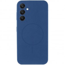 Чохол Silicone Cover Lakshmi Full Camera (AA) with MagFit для Samsung Galaxy S25 Синій / Navy blue