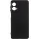 Чохол TPU GETMAN Liquid Silk Full Camera для Motorola Moto G24 Чорний / Black