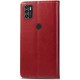 Шкіряний чохол-книжка GETMAN Gallant (PU) для ZTE Blade A7s (2020) Червоний