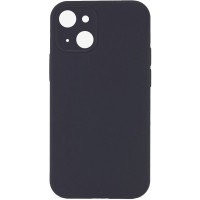 Чохол Silicone Case Full Camera Protective (AA) NO LOGO для Apple iPhone 14 (6.1") Сірий / Dark Gray