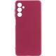 Чохол TPU GETMAN Liquid Silk Full Camera для Samsung Galaxy A34 5G Бордовий / Marsala