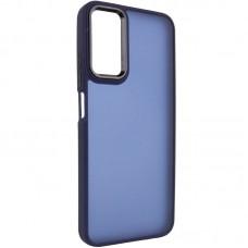 Чохол TPU+PC Lyon Frosted для Motorola Edge 50 Fusion Navy Blue