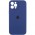 Чохол Silicone Case Full Camera Protective (AA) для Apple iPhone 12 Pro (6.1") Синій / Deep navy / PVH