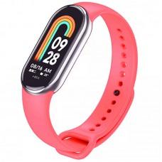 Силіконовий ремінець для Xiaomi Mi Band 8/9 Рожевий / Hot Pink