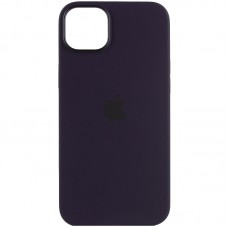 Чохол Silicone case (AAA) full with Magsafe для Apple iPhone 12 Pro Max (6.7") Фіолетовий / Amethyst
