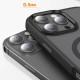 TPU+PC чехол Metal Buttons with MagSafe Colorful для Apple iPhone 16 Pro (6.3")