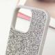TPU чохол Bling World Rock Diamond для Apple iPhone 12 Pro Max (6.7") Срібний