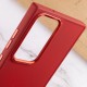 TPU чохол Bonbon Metal Style для Samsung Galaxy S23 Ultra Червоний / Red