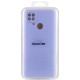 Чохол Silicone Cover Lakshmi Full Camera (A) для Xiaomi Poco C40 Бузковий / Dasheen