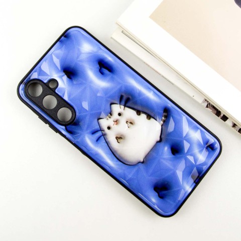 TPU+PC чохол Prisma Fluffie для Samsung Galaxy A15 4G/5G Pusheen