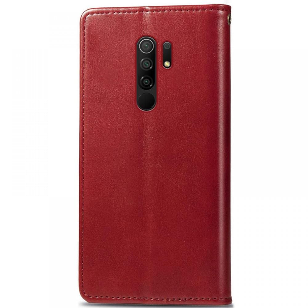 Кожаный чехол-книжка GETMAN Gallant (PU) для Xiaomi Redmi 9