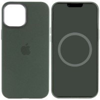 Чохол Silicone case (AAA) with Magsafe and Animation для Apple iPhone 12 Pro Max (6.7") Зелений / Cyprus Green