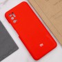 Чохол Silicone Cover Full Camera (AAA) для Xiaomi Redmi Note 10 5G / Poco M3 Pro Червоний / Red