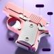 Дитячий игрушечный пістолет-антистресс Pink / White