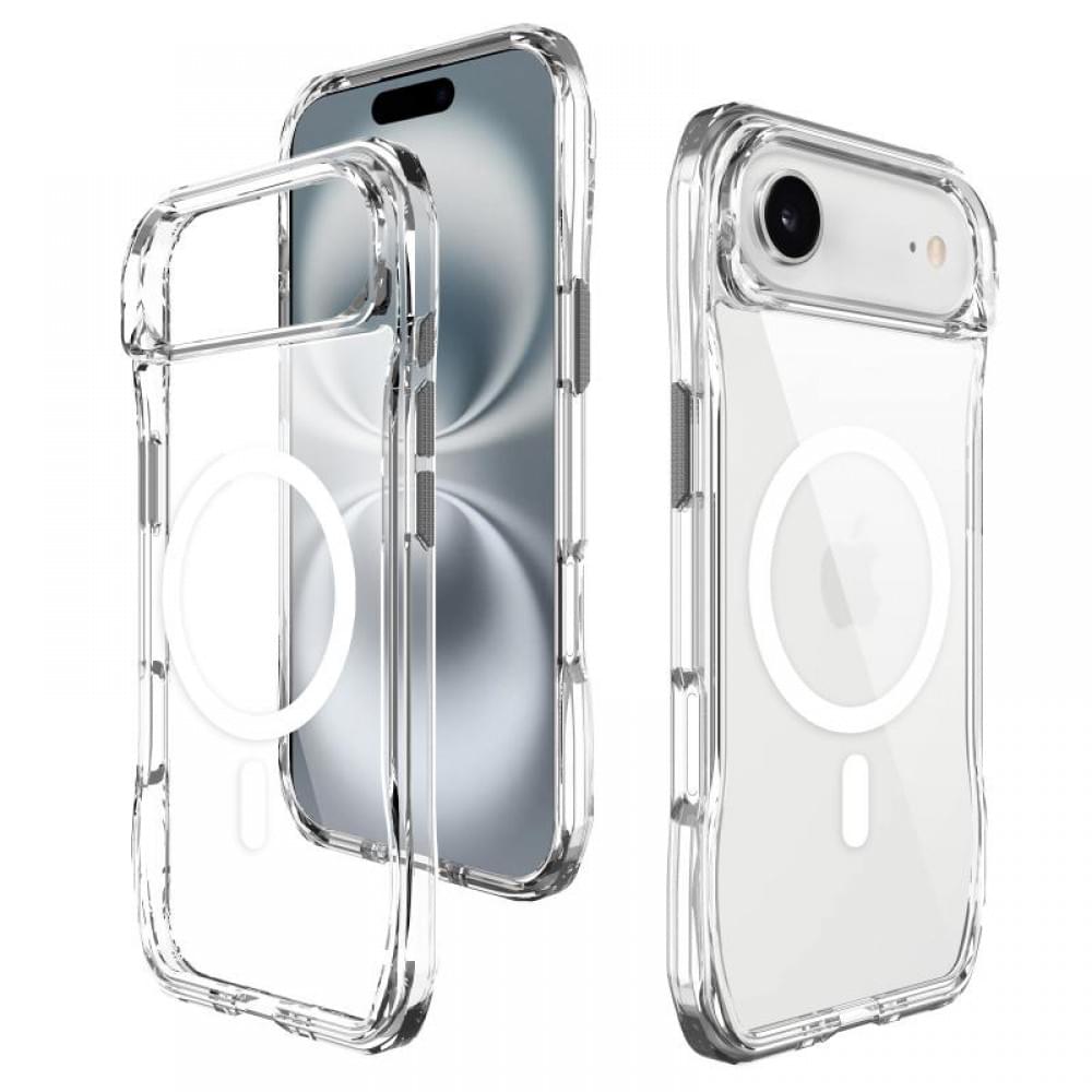 Чохол TPU Space Octagon with MagSafe для Apple iPhone 17 Air (6.5") Clear