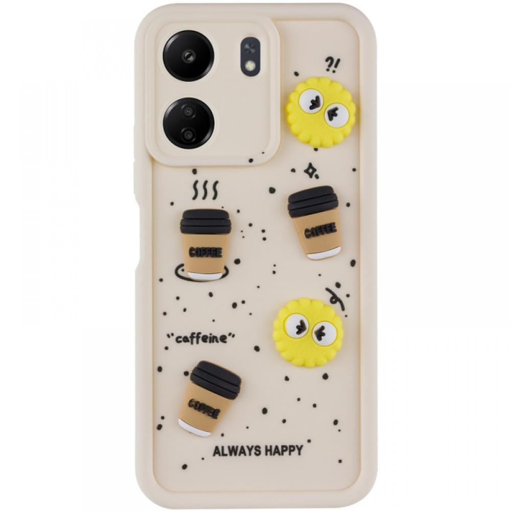 Чохол TPU Toys Case для Xiaomi Redmi 13C / Poco C65 Sand / Always Happy