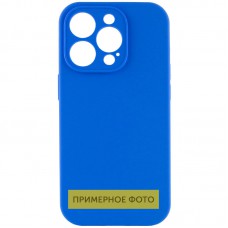 Чохол Silicone Case Full Camera Protective (AA) NO LOGO для Apple iPhone 16 (6.1") Синій / Capri Blue