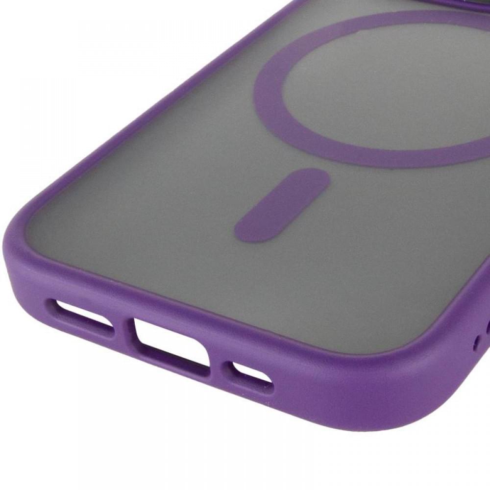 TPU+PC чехол Metal Buttons with MagSafe для Apple iPhone 16 Pro Max (6.9")