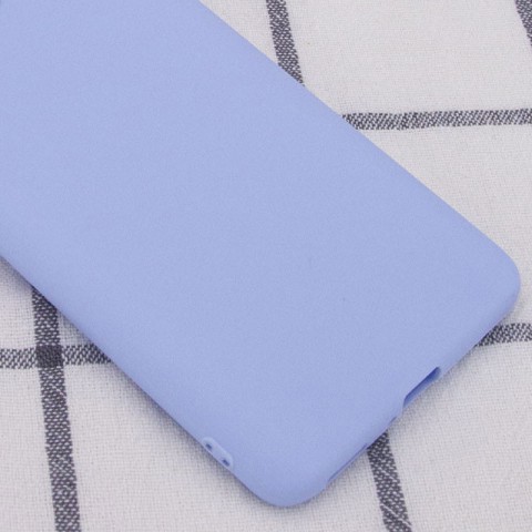 Силіконовий чохол Candy для Samsung Galaxy A54 5G Блакитний / Lilac Blue