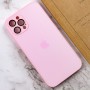 Чохол TPU+Glass Sapphire matte case для Apple iPhone 14 Pro (6.1") Chanel Pink