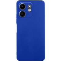 Чохол TPU GETMAN Liquid Silk Full Camera для Infinix Smart 9 4G / Hot 50i Синій / Deep navy