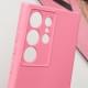 Чохол TPU GETMAN Liquid Silk Full Camera для Samsung Galaxy S24 Ultra Рожевий / Pink
