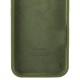 Чохол Silicone Case Full Protective (AA) для Apple iPhone 16e (6.1") Зелений / Dark Olive