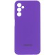 Чохол Silicone Cover Lakshmi Full Camera (AAA) with Logo для Samsung Galaxy A16 4G/5G Фіолетовий / Amethyst