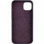 Чохол Silicone case (AAA) full with Magsafe для Apple iPhone 12 Pro Max (6.7") Фіолетовий / Amethyst