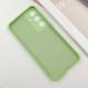 Чохол TPU GETMAN Liquid Silk Full Camera для Samsung Galaxy S23 FE Зелений / Pistachio