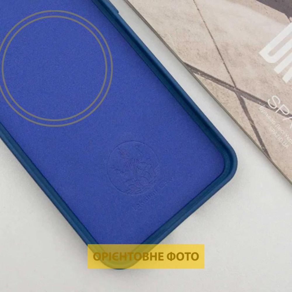 Чохол Silicone Cover Lakshmi Full Camera (AA) with MagFit для Motorola Edge 50 Pro Синій / Navy blue