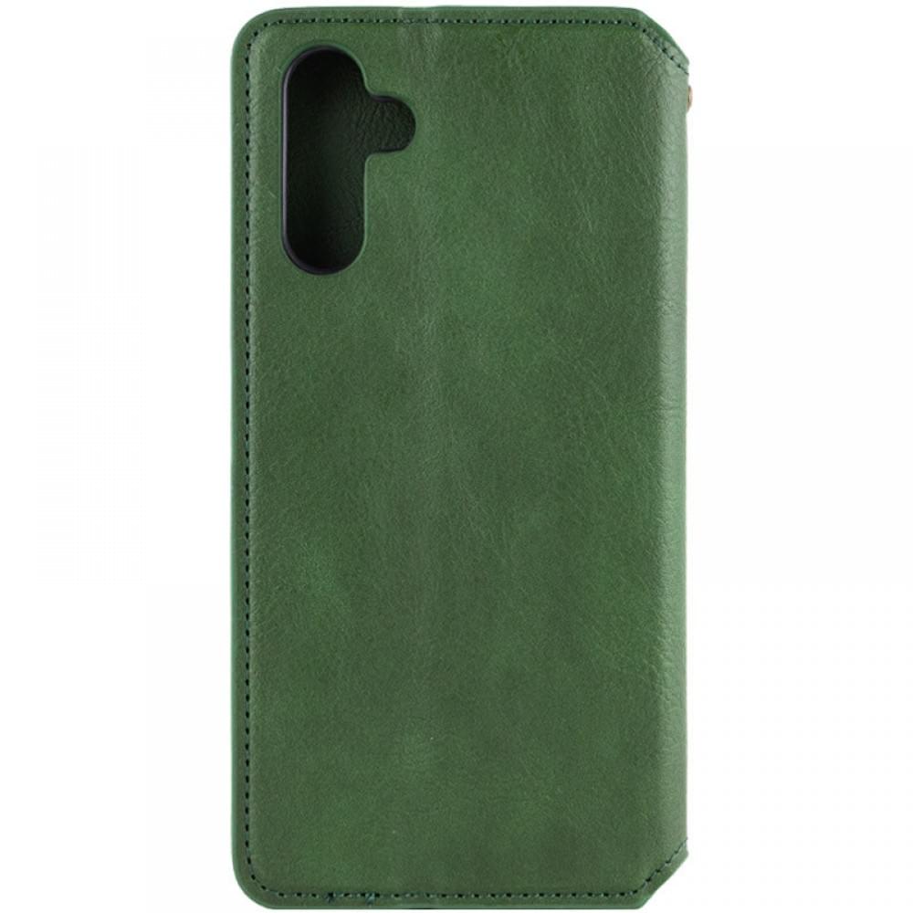 Шкіряний чохол-книжка GETMAN Cubic (PU) для Samsung Galaxy M54 5G Зелений